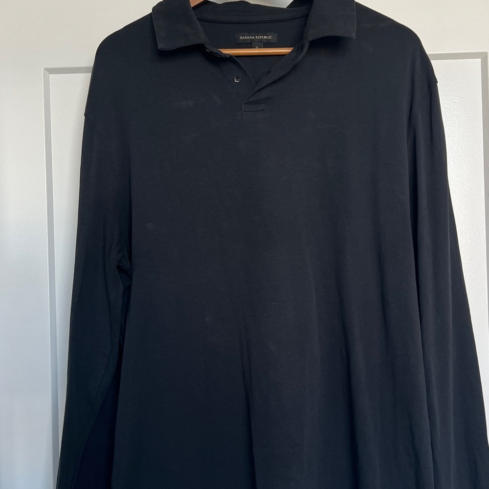 Banana Republic Men's Black Shirt